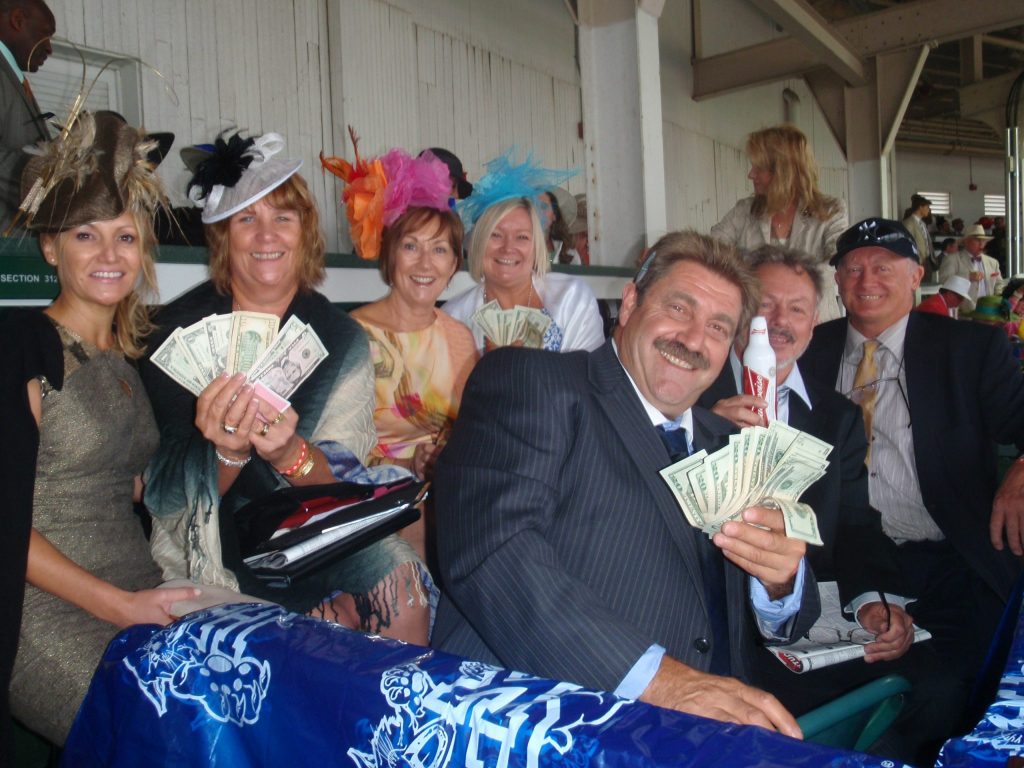 Kentucky Derby 2013 tour group with winnings!