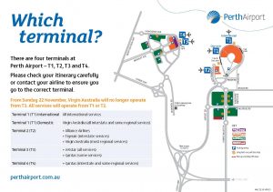 Perth Airport Which Terminal Map Effective 22 Nov 2015