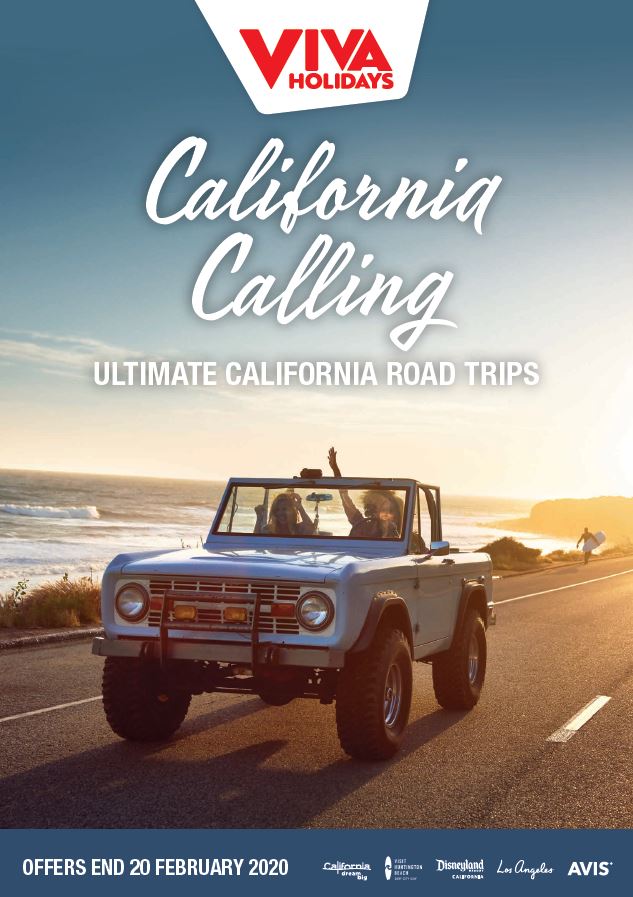 Viva Holidays California Road Trips brochure