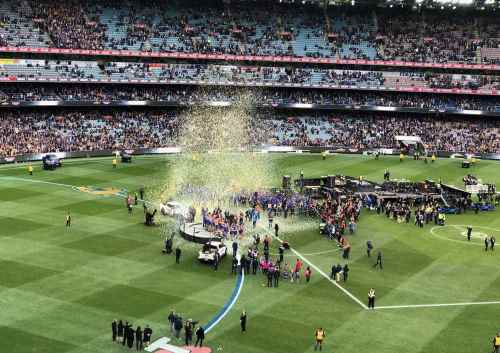 Image from 2018 AFL Grand Final Eagles Premiers