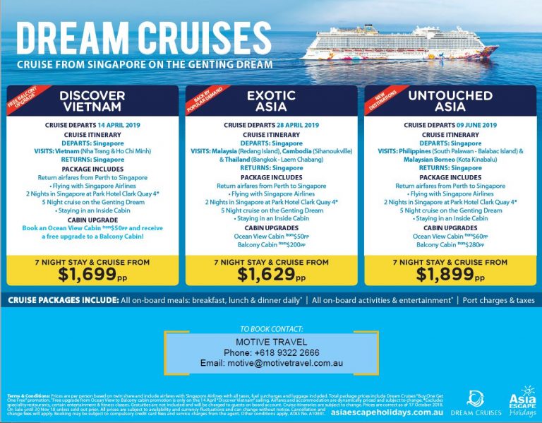 Dream Cruises - Motive Travel