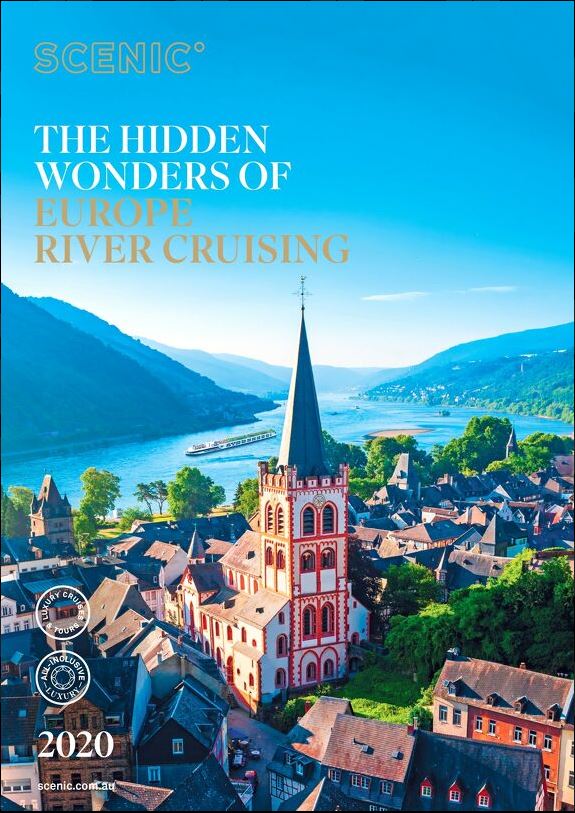 Scenic 2020 Europe River Cruising Brochure Cover