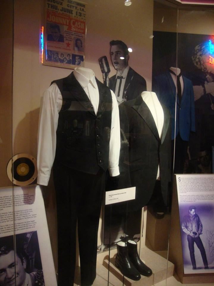 Johnny Cash Memorabilia, Rock n Soul Museum, Memphis
